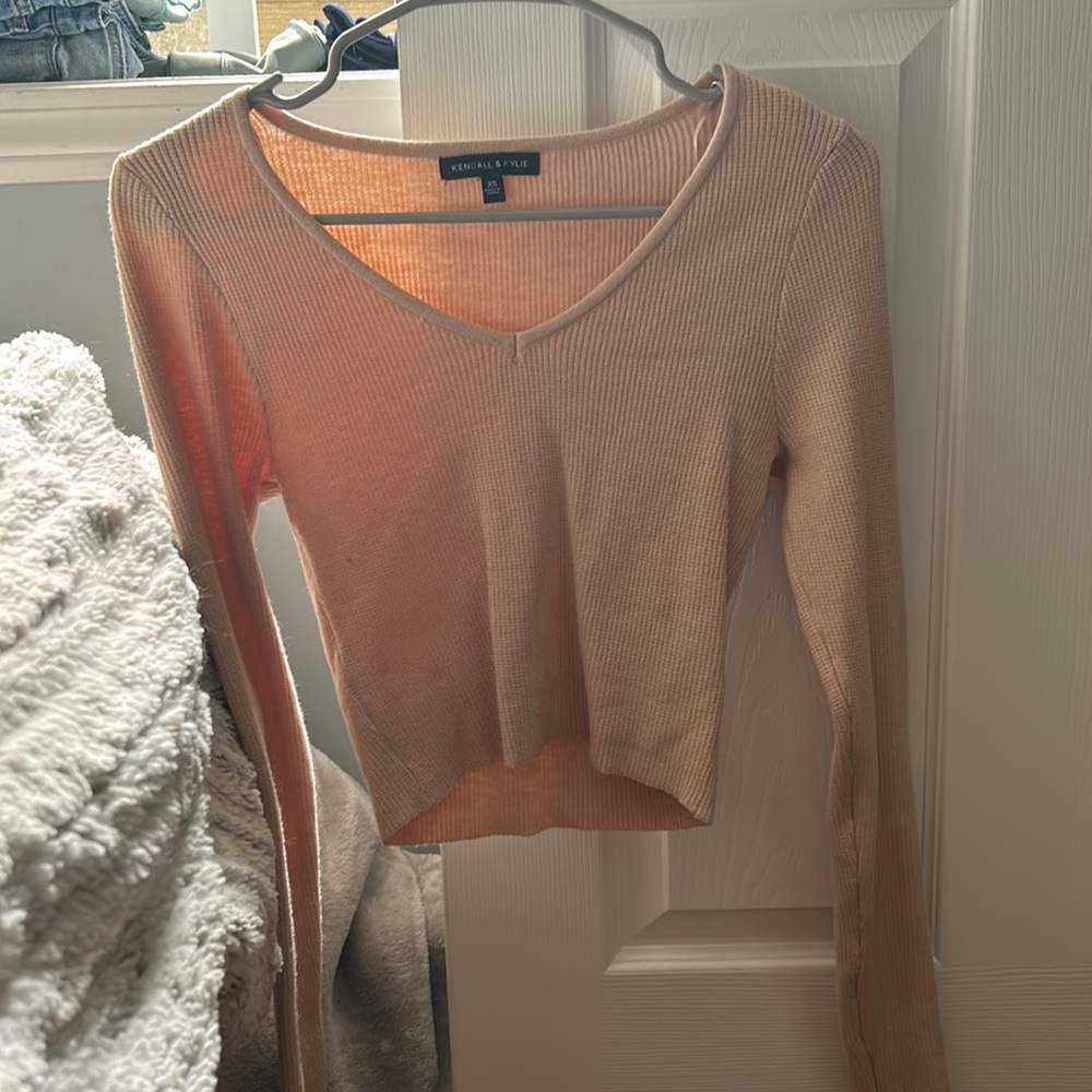 Kendall & Kylie Cropped long sleeve